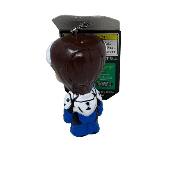 Retro‎ Sega Arcade Japan Neon Genesis Evangelion Keychain Chibi Figure - Picture 2 of 5